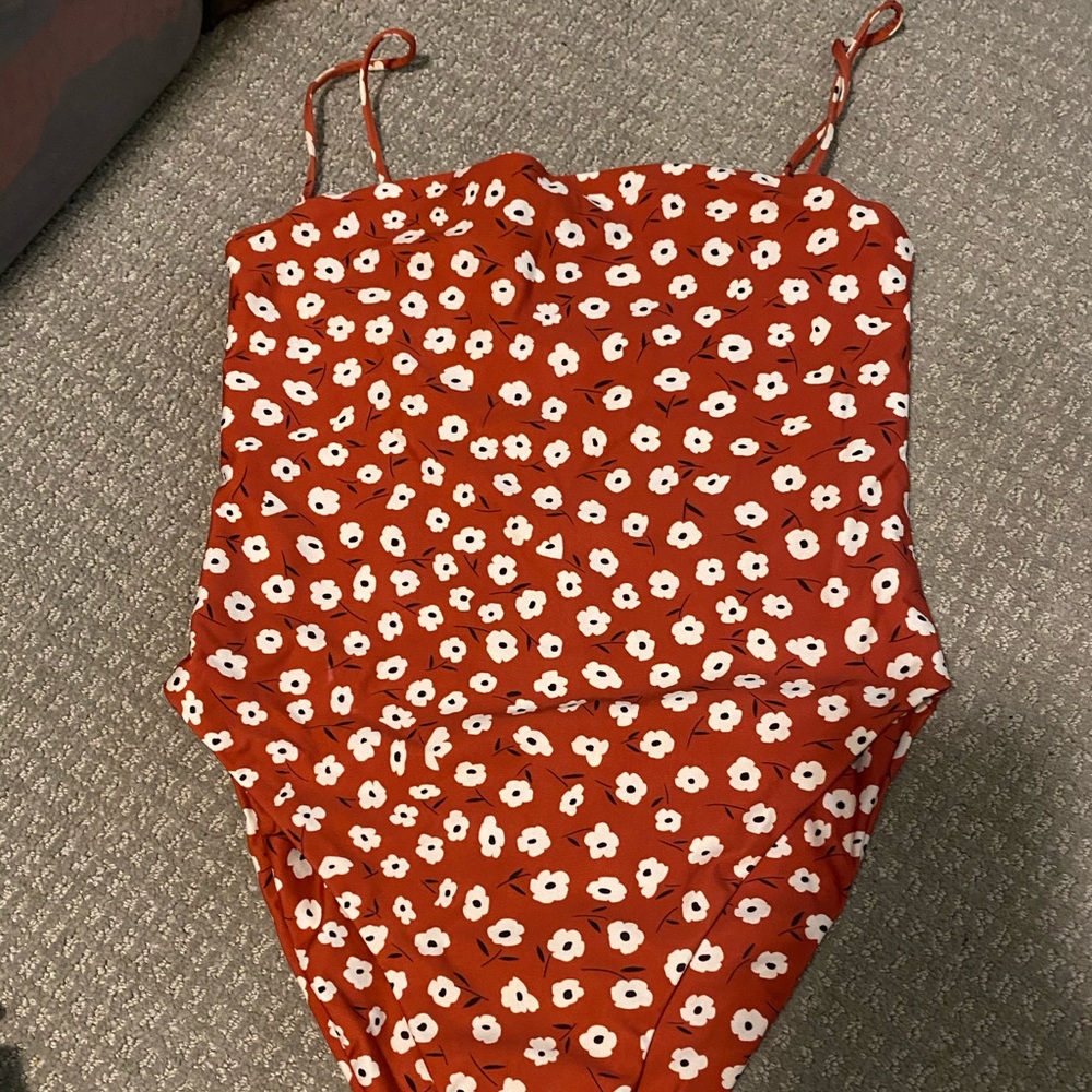 Shanti one piece in June Bloom